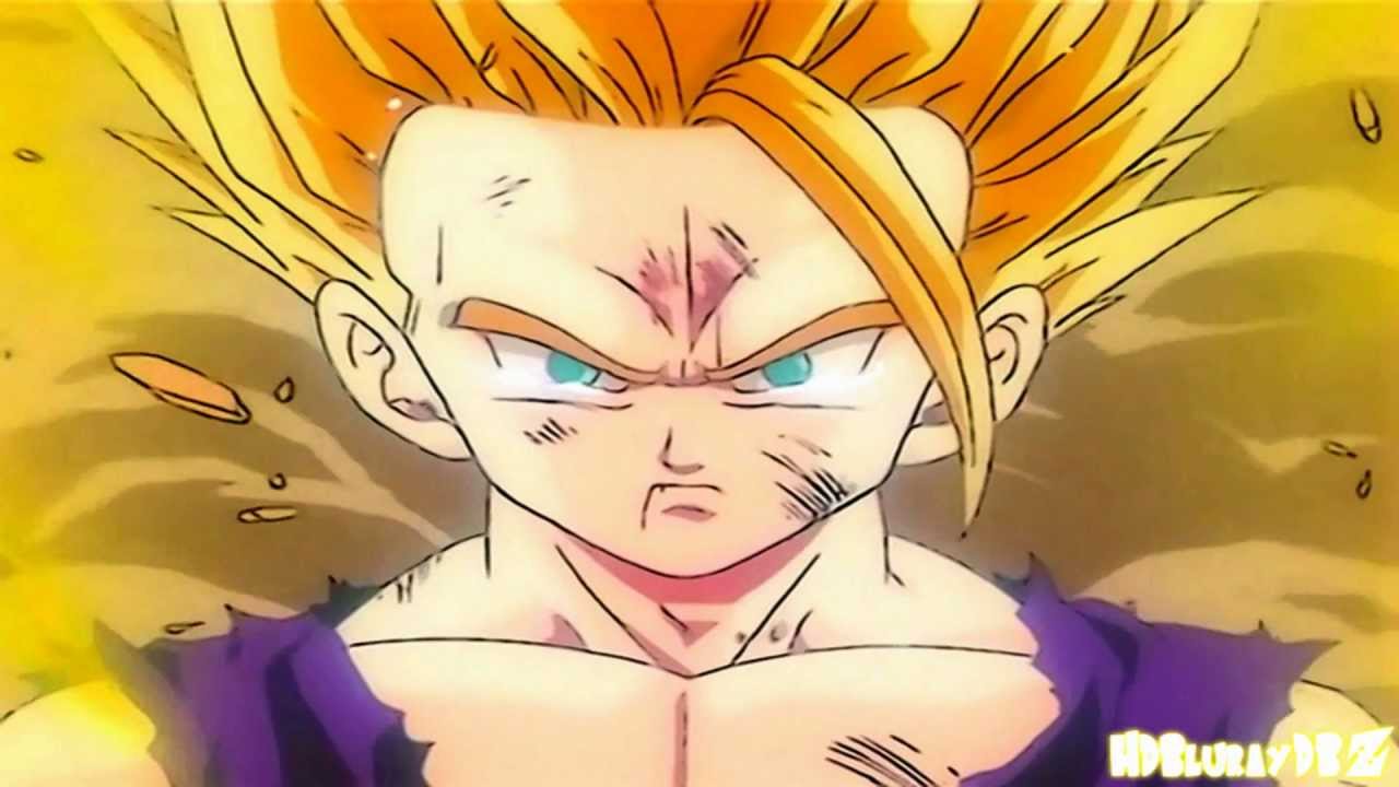 Gohan Transforms Into A Super Saiyan 2 1080p Hd Youtube