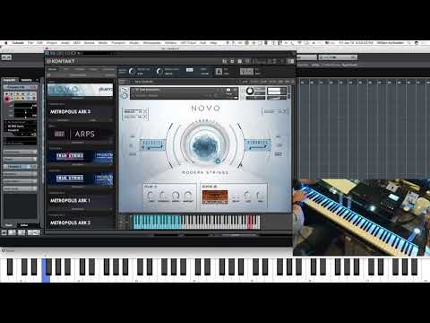 Novo by Heavyocity  Part 1.  Strings, string designer, and string loop designer.