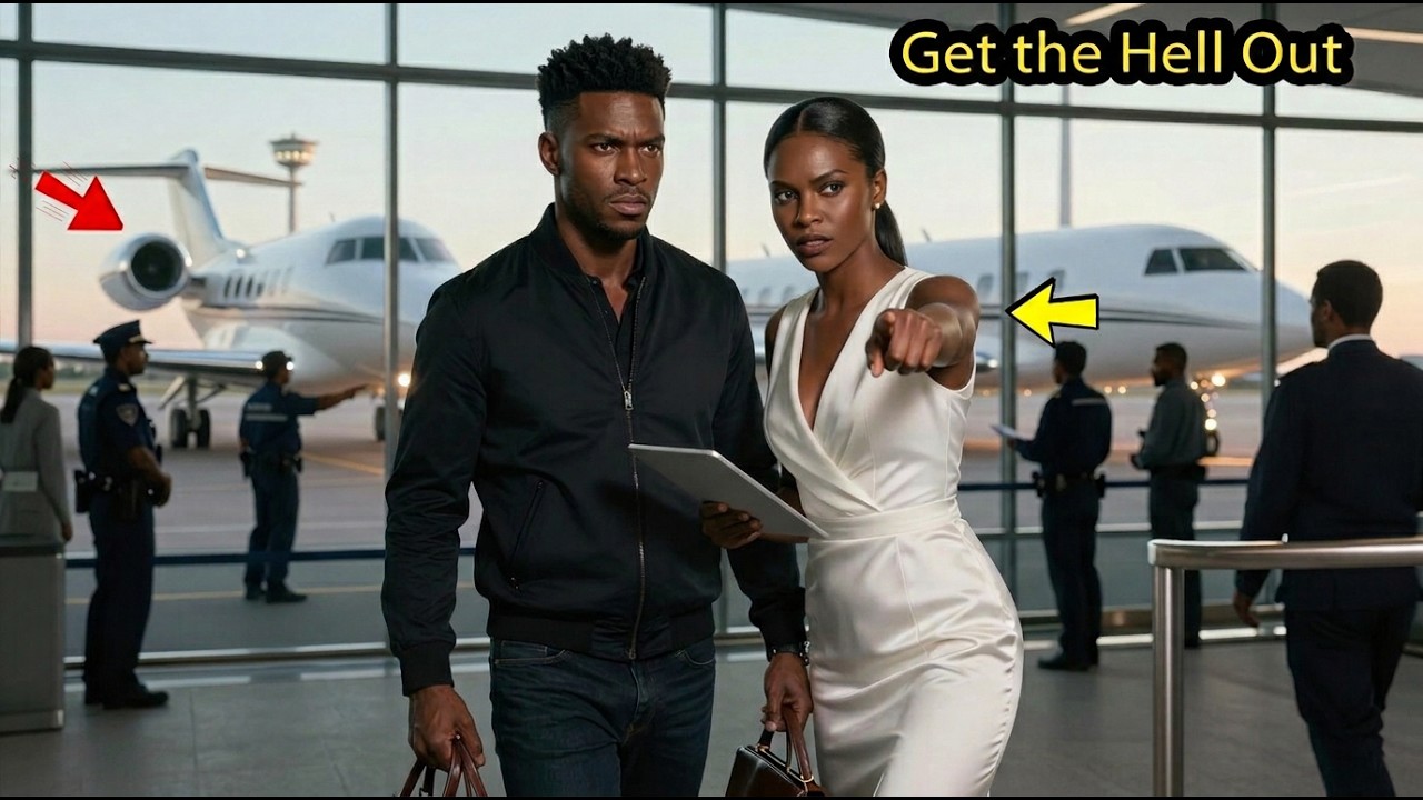 “Get the Hell Out,” Airport Staff Told the Black Single Dad—Seconds Later, His Private Jet Landed