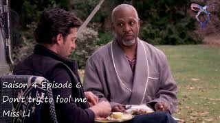 Grey's Anatomy S4E06 - Don't try to fool me - Miss Li