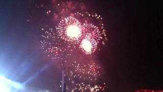 EDC 2011 Electric Daisy Carnival Las Vegas Fireworks David Guetta