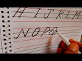 beautiful ABCD letters