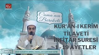 Hafiz Cevat Karabiyik Kardelen Tv İnfi̇tar Suresi̇ 1 - 19 Ayetler