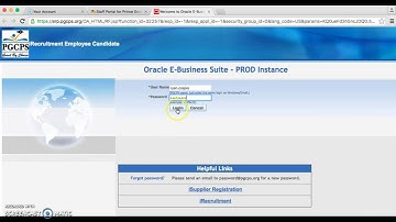 Oracle Self Service