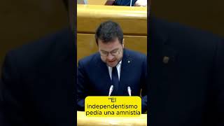 El Referéndum Dejará De Ser Imposible Pere Aragonès Reta A Pedro Sánchez En El Senado
