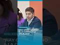 Axel Kicillof: "Hay otro camino a la guerra y la crueldad" 🗣️