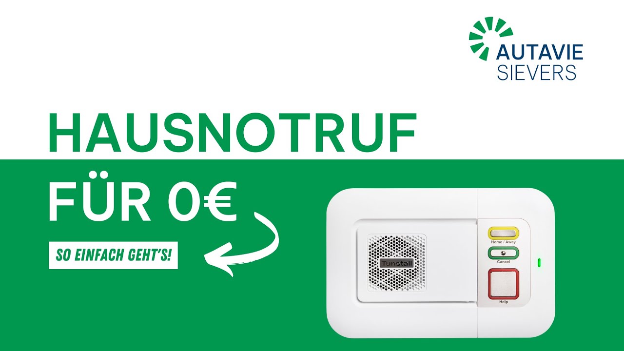 Hausnotruf Erklärvideo – So funktioniert der Hausnotruf von AUTAVIE
