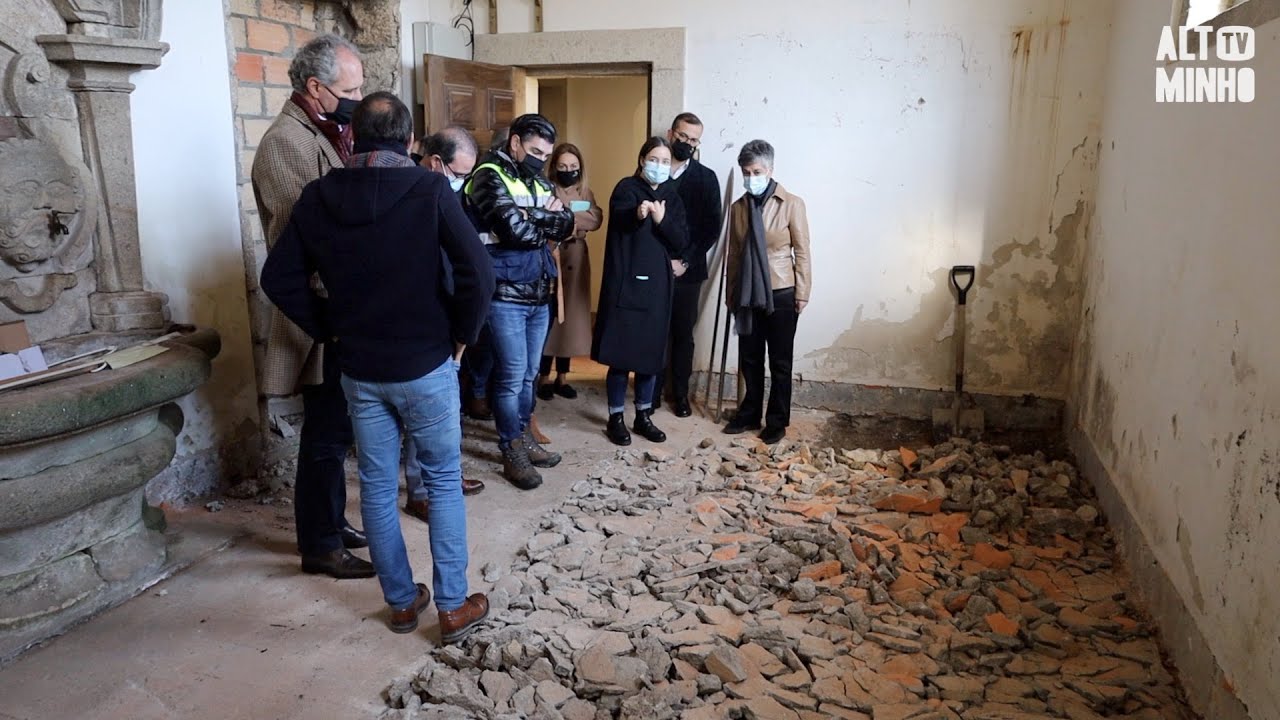 Arrancaram obras de requalificação da igreja e convento em Paderne | Altominho TV
