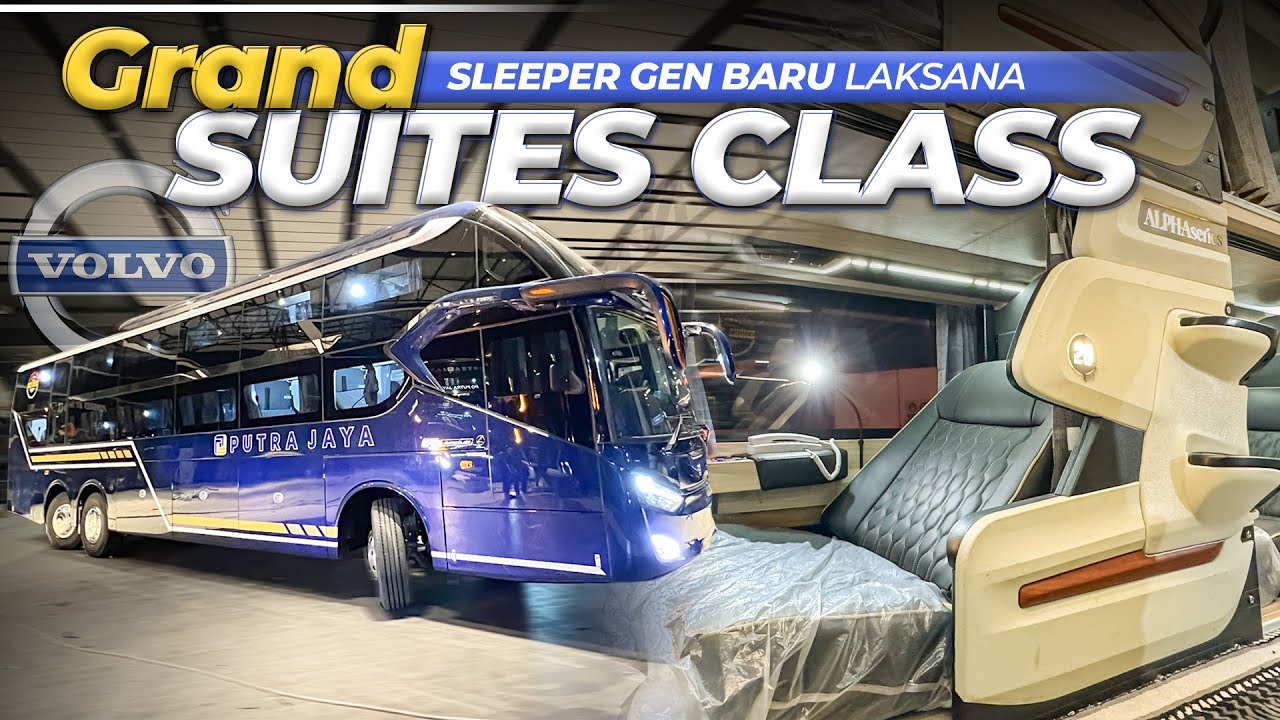 TRONTON FULL SLEEPER TERMEWAH INI ‼️ Putra Jaya ALPHAseries Volvo B11R