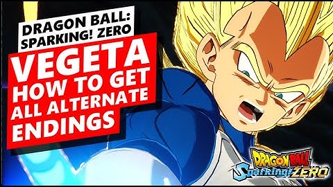 HOW TO GET VEGETA ALTERNATE ENDINGS | DRAGON BALL: SPARKING! ZERO #SparkingZero #Dragonball #DBSZ