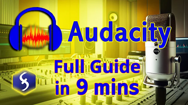 Audacity - Tutorial for Beginners in 9 MINUTES !  [ FULL GUIDE 2025 ]