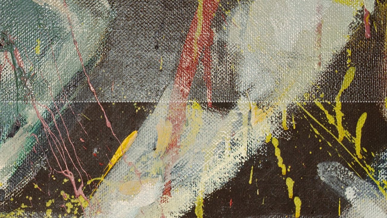 los angeles art museum light posts Conservation of Jackson Pollock's Mural