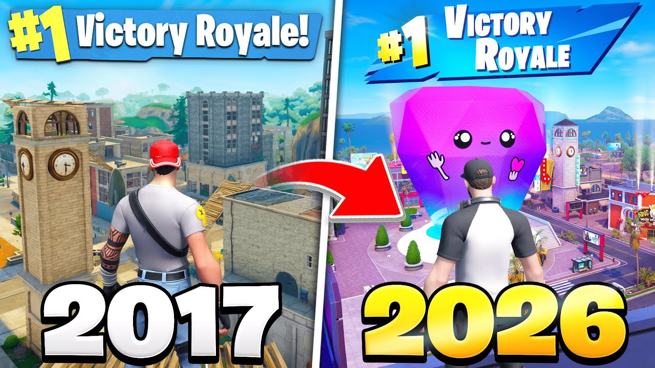 WINNING in Every Fortnite Chapter!