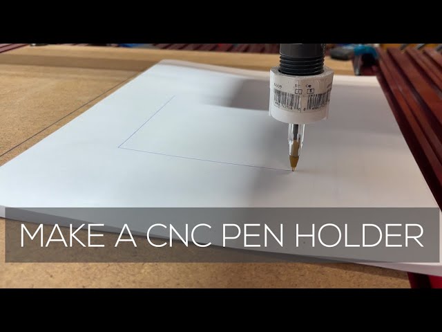 CNC pen / sharpie holder for plotter - 3D Printable Model on