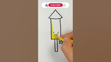 🧨How to Draw Fireworks - Easy Drawing #easydrawing #drawingtutorial #drawing #howtodraw #draw #color
