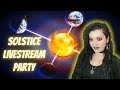 Solstice livestream party with my inner symposium