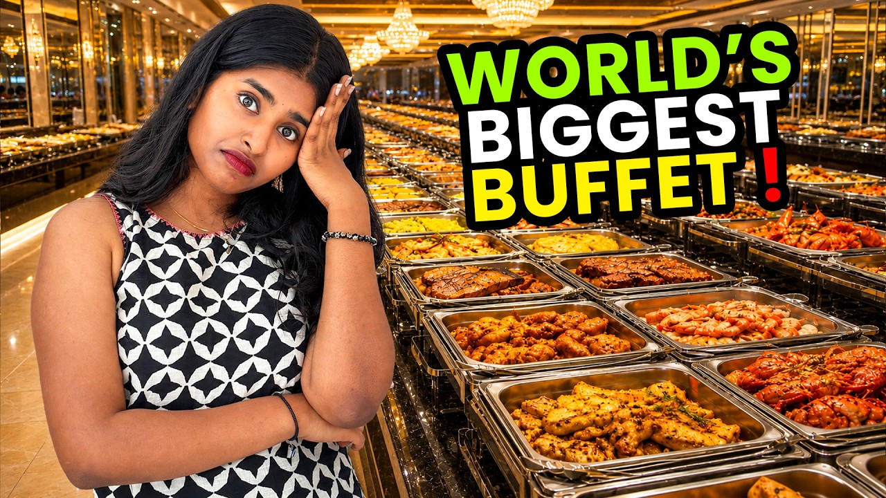 Did I Get My Money’s Worth?🤔 | World’s LARGEST BUFFET🍗 | GenZat