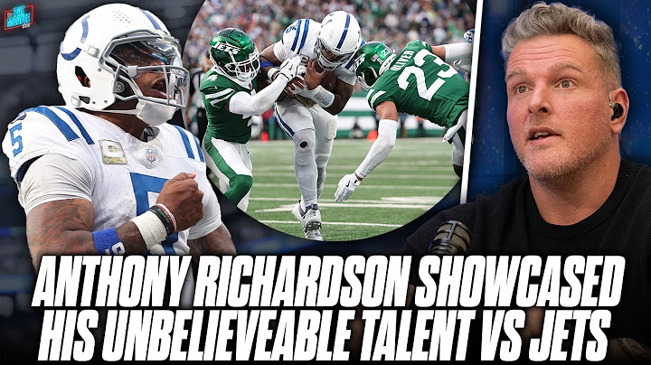"Anthony Richardson Proved He Can Be The Best Player In Any Game He Plays" | Pat McAfee Show