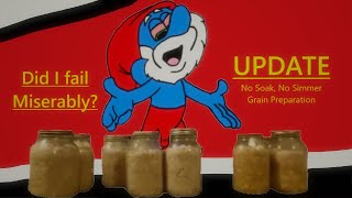 Update To Soak And Simmer Method For Grain Spawn - How Did I Do?