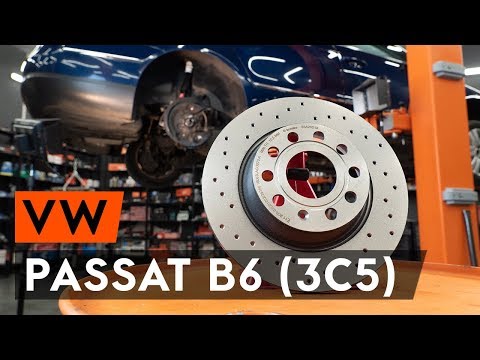 Как заменить задние тормозные диски на VW PASSAT B6 (3C5) [ВИДЕОУРОК AUTODOC]