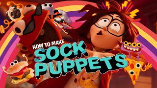 The Mitchells Vs. The Machines | How To Make Sock Puppets | Sony Animation