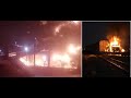Big Drone Strike on Fuel Train &amp; Vehicles at Salsk, Rostov!