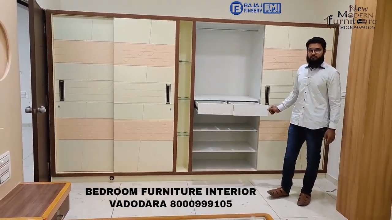 BEDROOM FURNITURE DESIGN ALBUM LATEST INTEIROR DESIGN VADODARA BAJAJ FINANCE 8000999105