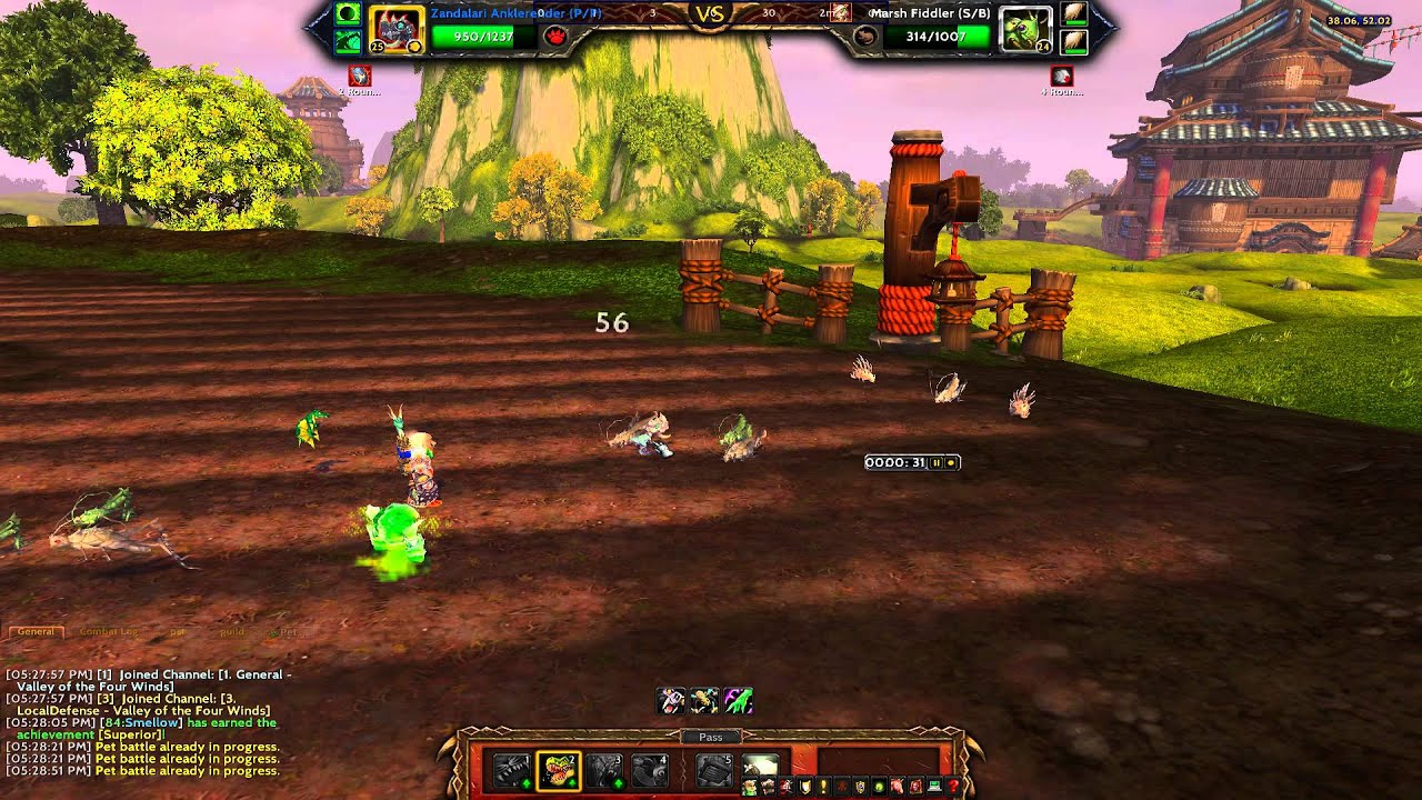 Best pet battle grind spot 5.4