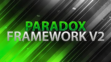 ⚫PARADOX FRAMEWORK V2 (NEW UPDATE! Better Aimbot, NEW Design, More CRAZY Options)+Download⚫