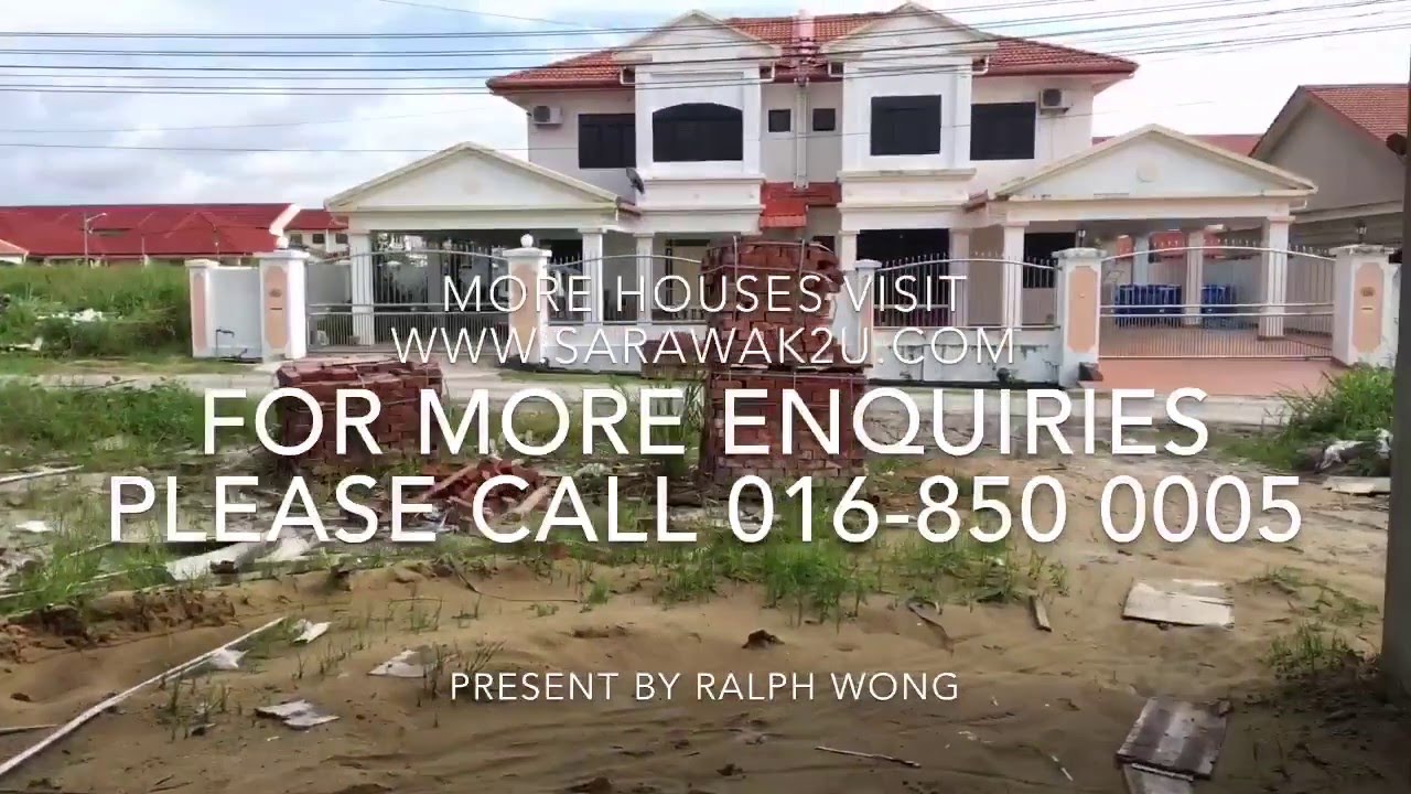 New Housing Project Open For Sale Now Holiday Park, Miri YouTube