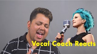 Vocal Coach Reacts to Hayley Williams&#39; Best Live Vocals | muzikclass