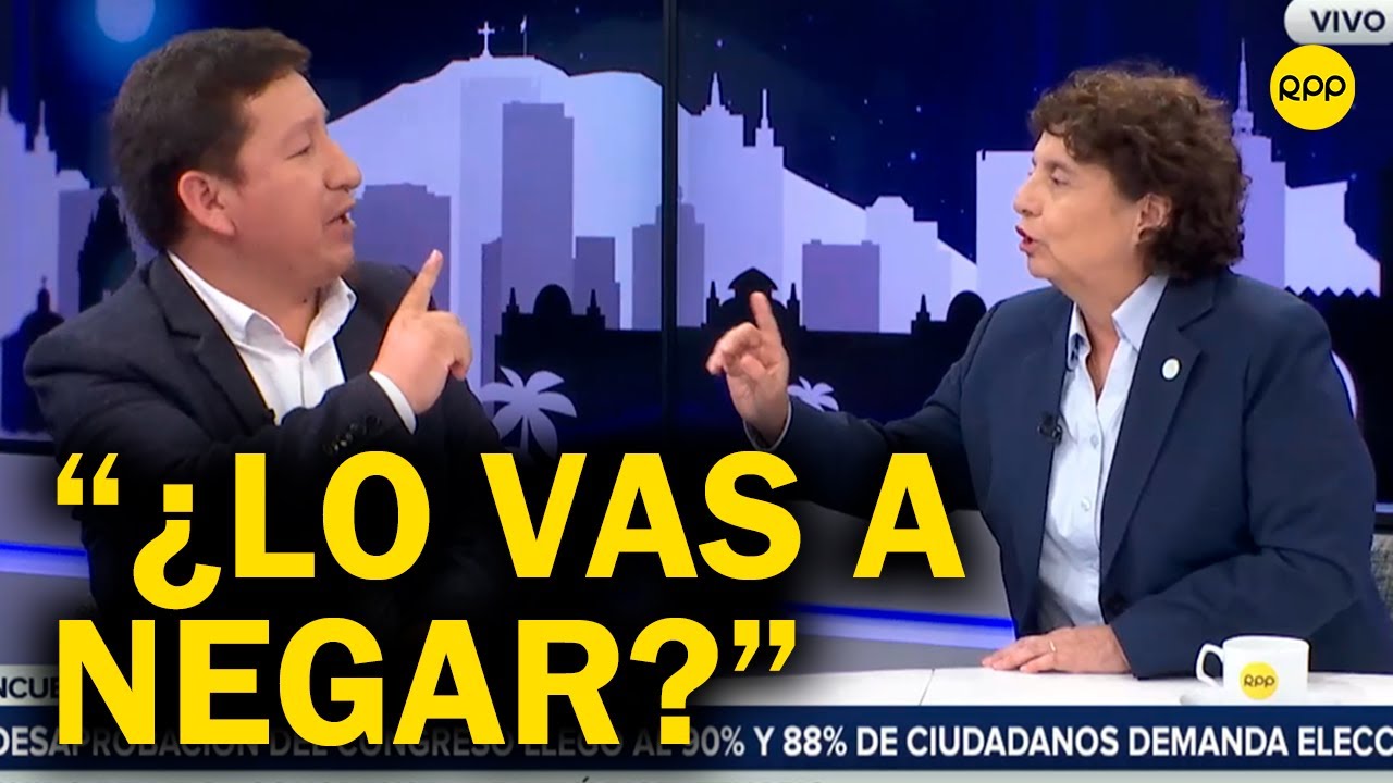 Discusión entre Susel Paredes y Guido Bellido por la Asamblea Constituyente: 