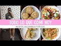 UN DIA COMPLETO DE COMIDAS SALUDABLES Y FACILES | Michela Perleche