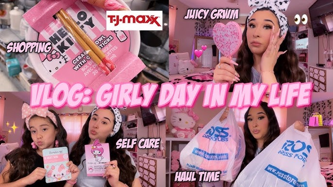 Unboxing & Trying Out the New 🌸 PinkLomein Cosmetic Bag 🌸 TJ Maxx Haul  2023 #cosmeticbag #tjmaxx