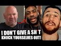 Dana white goes off on aljamain sterling and merab for refusing to fight ariel helwani reacts