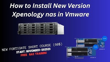 How to install Xpenology Nas version7.3 in Vmware Workstation