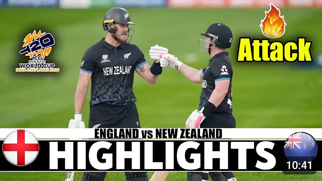 England vs New Zealand Highlights 2026 🔥 Last Over Thriller! ENG vs NZ Full Match | Insane Finish 😱 