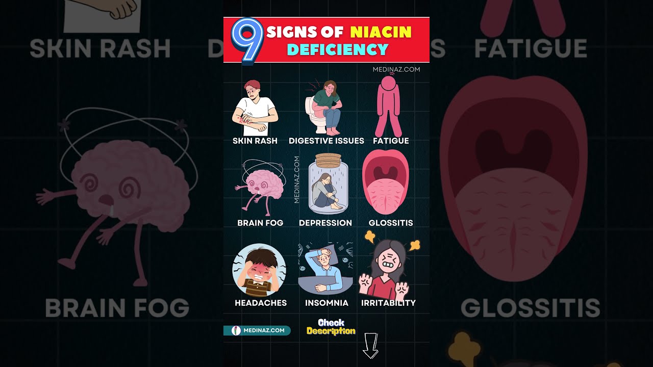 How To Spot Signs Niacin Deficiency In Your Body Early Symptoms Of Vitamin B3