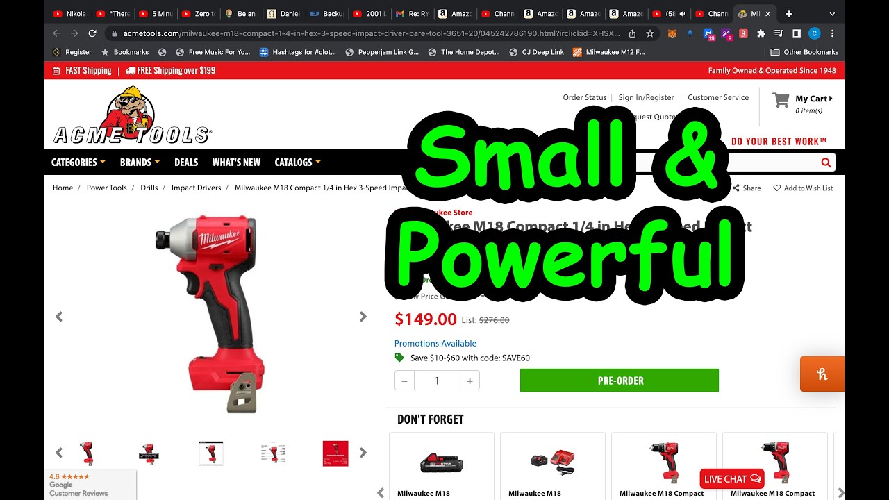 New Milwaukee Tools YouTube