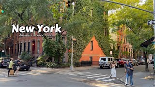 Greenwich Village NYC Walk New York City Walking Tour 4k 2023