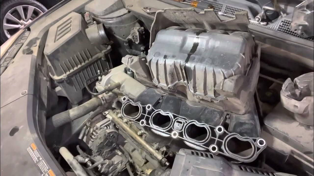 2015 Chev Equinox Intake Removal pcv Orifice Cleaning - YouTube