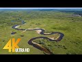 Rural Ukraine 80 miles from Chornobyl - 4K Drone Footage, Boat Ride, Scenic Drive - 3.5 HRS