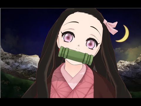 【MMD鬼滅の刃】 DOGS【竈門禰豆子／Nezuko Kamado】Demon Slayer