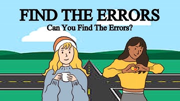 COMMON WRITING ERRORS | Can You Find The Errors? | Grammar Correction Quiz