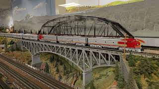 MTH Santa Fe AT&SF E-8 ABA Texas Chief San Diego 3-Railers 01-24