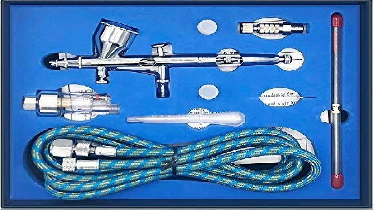 Gocheer Airbrush Pistolen Set Double Action Airbrush Spray Kit