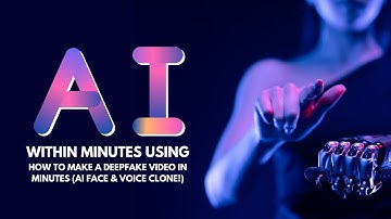 Deepfake Magic: Turn Yourself into Anyone with AI