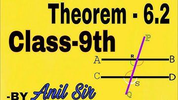 Theorem 6.2 class 9 ncert