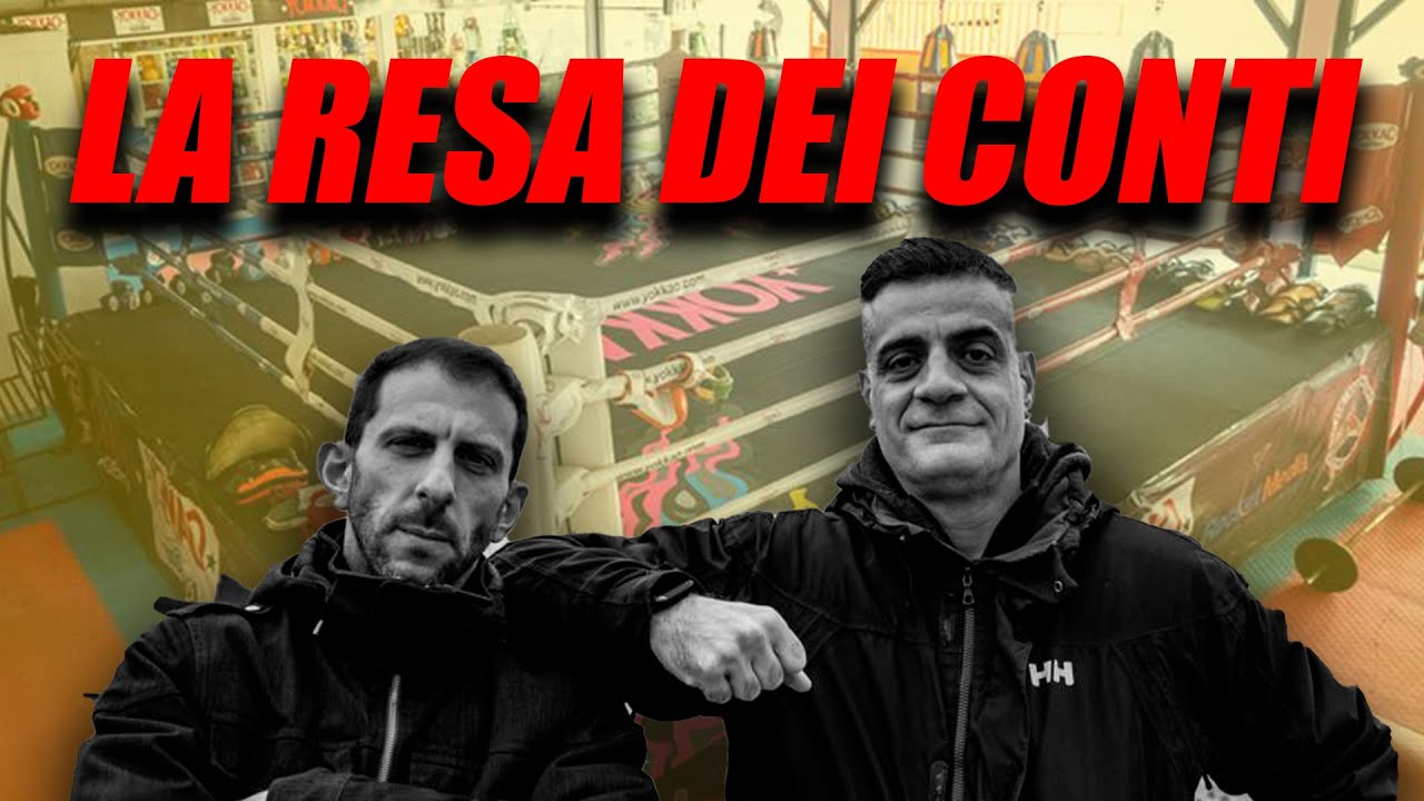 Sparring con Franchino di MUAY THAI (CICALONE all’angolo)