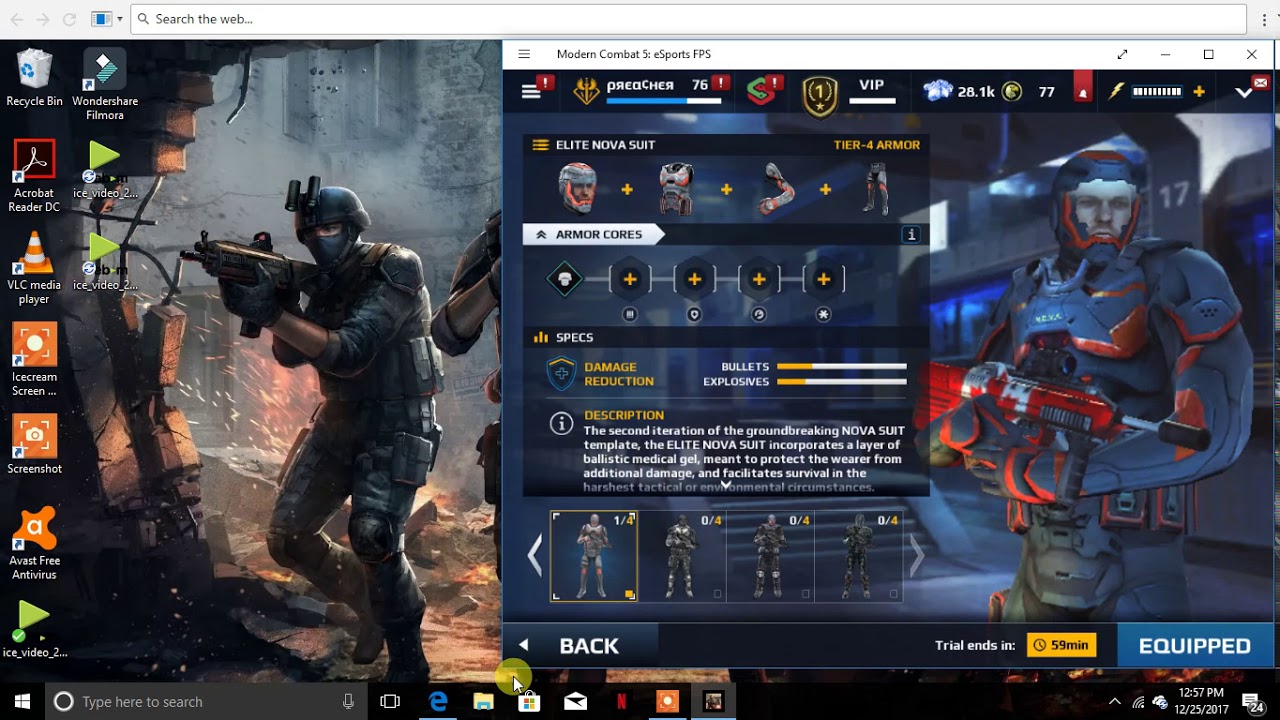 How to Unlock all Armors and Weapons in Modern Combat 5